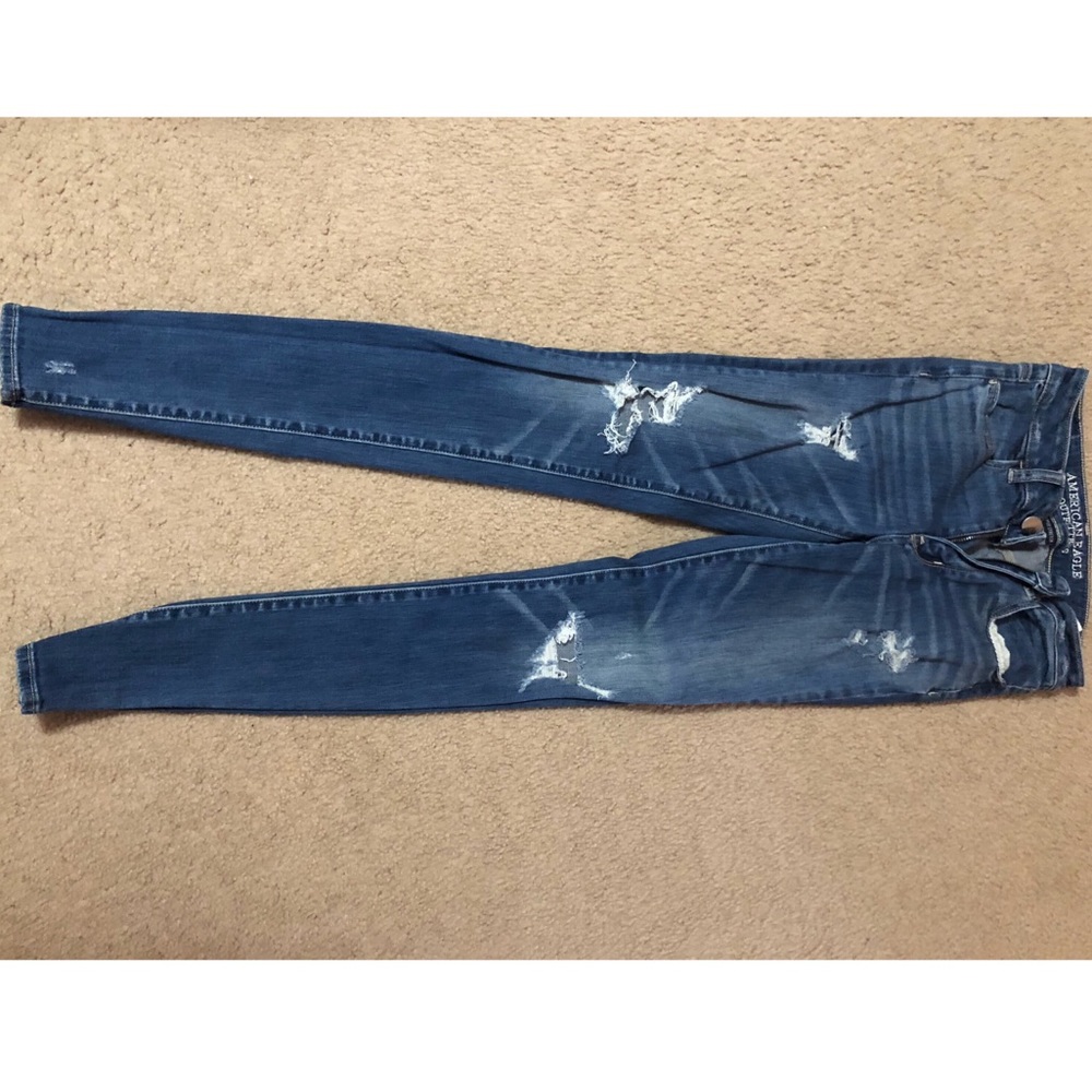 American eagle 2 super stretch x-long jeans